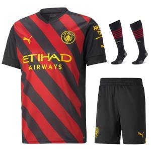 Maillot Enfant Manchester City Exterieur 2022 2023 (1)