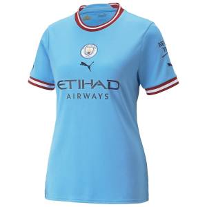 MAILLOT MANCHESTER CITY DOMICILE FEMME 2022 2023 HAALAND (2)-min