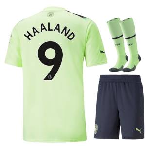 Maillot Enfant Manchester City Third 2022 2023 Haaland (1)