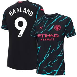 Maillot Manchester City Third 2023 2024 Femme E.Haaland (1)