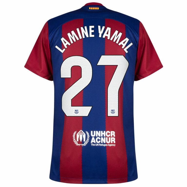 Maillot Barca 2023 2024 Domicile Lamine Yamal (2)