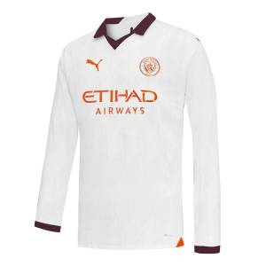 Maillot Manchester City Exterieur 2023 2024 Manches Longues (1)