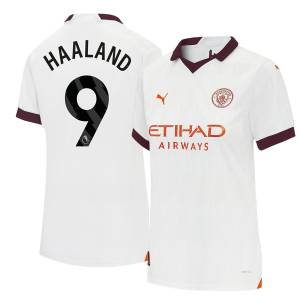 Maillot Manchester City Exterieur 2023 2024 Femme Haaland (1)